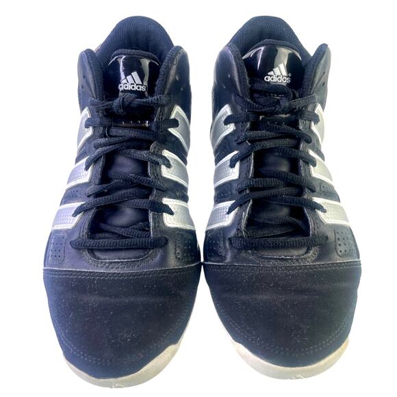 Adidas Mens Commander Lite TD Basketball Athletic Sneaker Shoe Size 6 Blk Silver - Picture 7 of 15